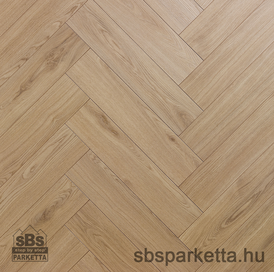 011990- ALSAFLOOR - Vízálló laminált padló - ALLURE BR - HERRINGBONE - BERLIN OAK - 901 - 10mm_AC6/33
