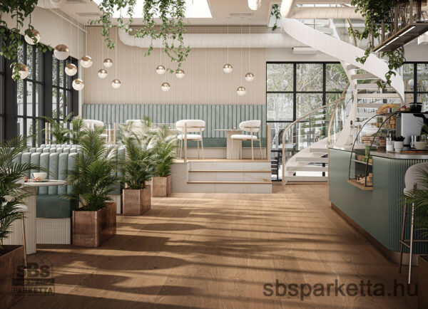 020990-WOODURA 5G DRY - NATURE - CONTRAST - Pro Matt Lakkozott Furnérparketta - TÖLGY  - HYLTA 3.0 XL - DESERT - 344004 - Image 2