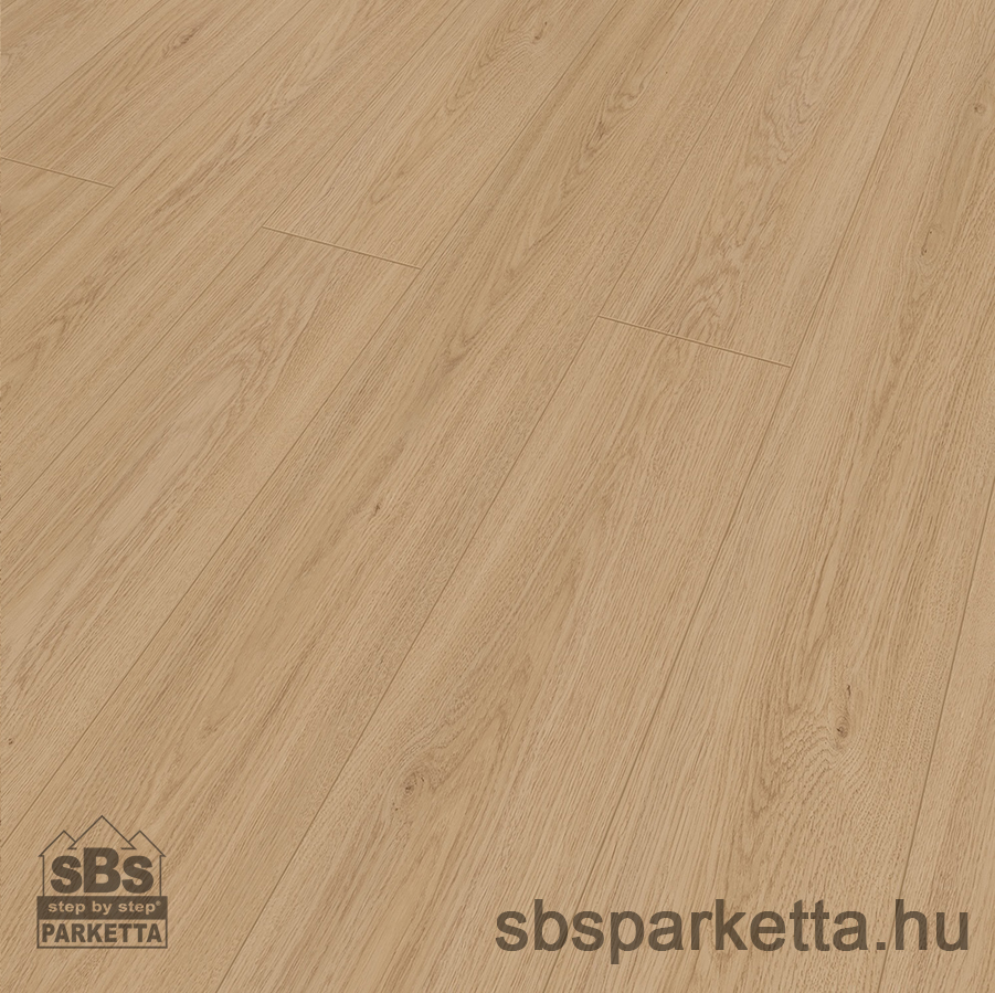 004990- CLASSEN - laminált padló - Oak Smooth Sand WR - 68278 - 8mm_AC4/32_4V - Bevezető ár! - Image 4