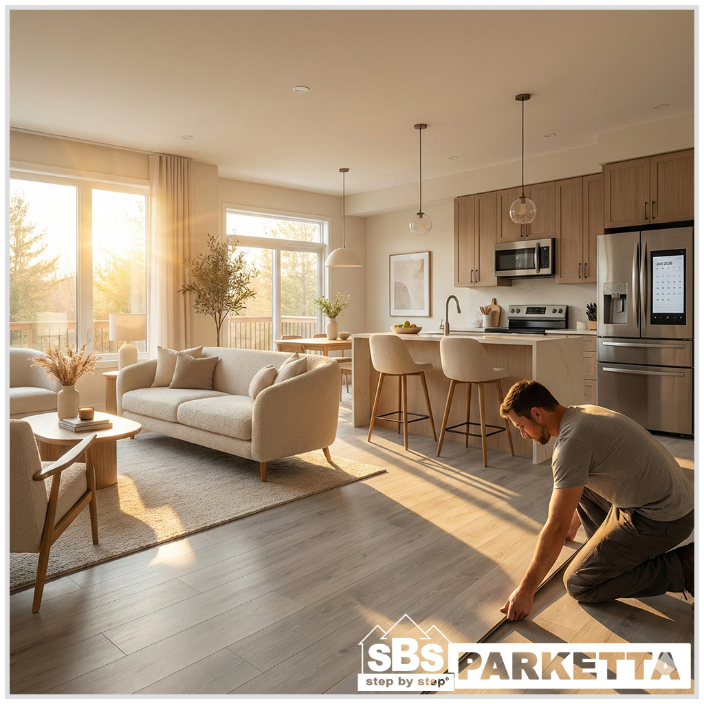 vízálló SPC padló