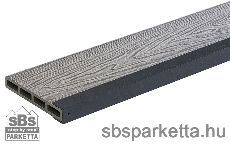 011990- MM WPC COMPACT Alumínium U profil kerítéshez - RAL7016 - Light Gray - MMW020 - Image 2