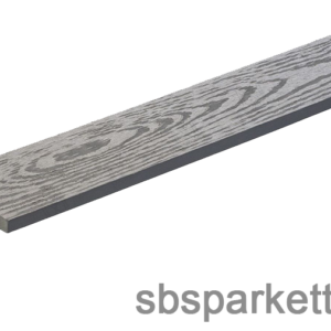 004990 - MM WPC Trusty extrudált takaróprofil - bordázott/famintás - Light Gray - MMW105