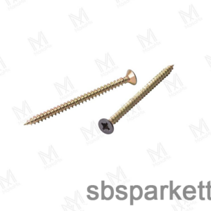 004990- MM WPC TRUSTY / PRESTIGE CO takaróprofil rögzítőcsavar - festett RAL8019 - Dark Brown/Dark Umber - MMW511