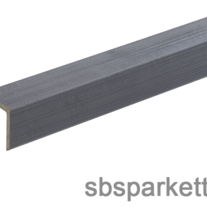 003990 - MM WPC Prestige Co-extrudált lezáróprofil, bordázott, szín: Light Gray, 50x50x2900 mm - MMW214