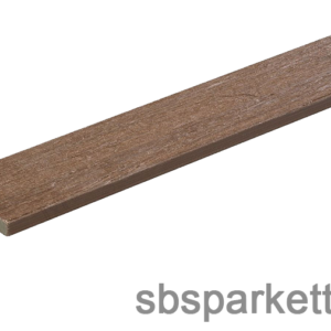 005490 - MM WPC Prestige Co-extrudált takaróprofil, 3D famintás, szín: Ipe, 71x11x2900 mm - MMW206