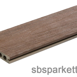010990-MM WPC Prestige Co-extrudált teraszdeszka, 3D famintás, 2 szín: Ipe / Jade, 140x22x2900 mm (1szál/0,43m2 bruttó - 7,89kg/db)