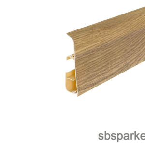 003490 - SALAG - LIMA Szegélyléc  - VÍZÁLLÓ, KÁBELCSATORNÁS - ARGOS OAK - LI00E3 - 2500x75mm
