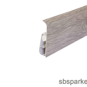 003490 - SALAG - LIMA Szegélyléc  - VÍZÁLLÓ, KÁBELCSATORNÁS - CAMBRIDGE OAK - LI0096 - 2500x75mm