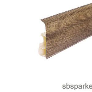 003490 - SALAG - LIMA Szegélyléc  - VÍZÁLLÓ, KÁBELCSATORNÁS - DARK ROSE OAK - LI00R4 - 2500x75mm